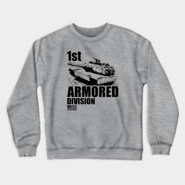 U.S. Armored Cavalry Crewneck Sweatshirt by Firemission45